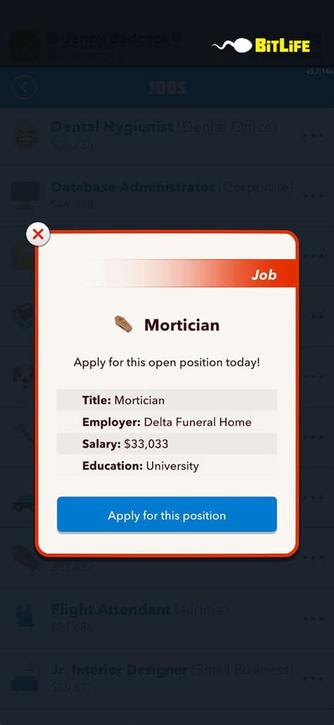 how to become mortician in bitlife|BitLife mortician